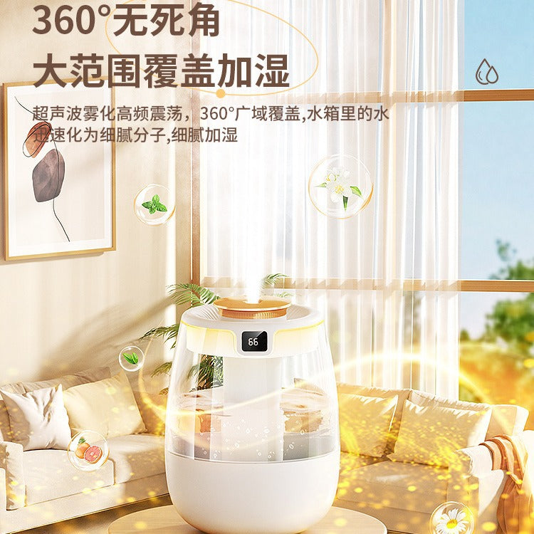 Desktop humidifier large capacity usb home bedroom office portable mini purifier air large fog volume