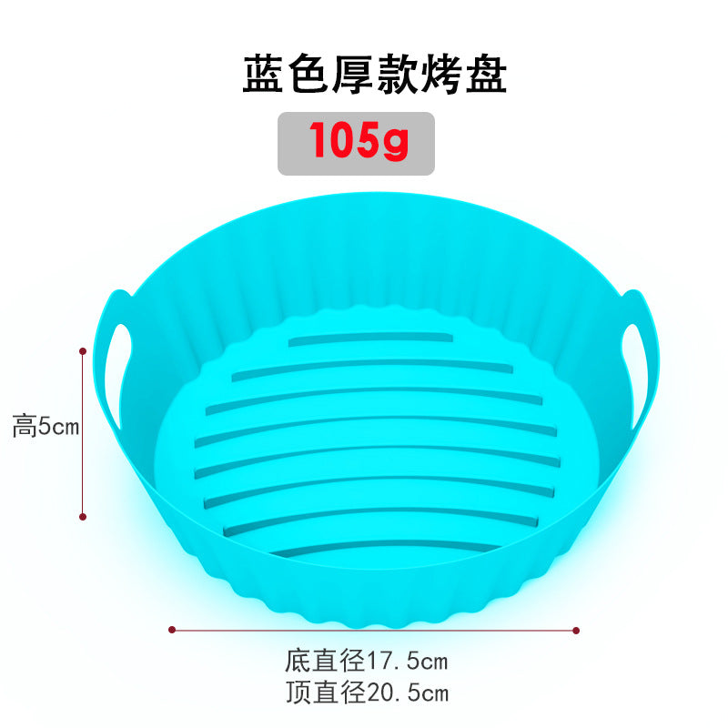 Round Air Fryer Accessories Air Fryer Ninja AF101 Air Fryer Silicone Baking Pan Lining
