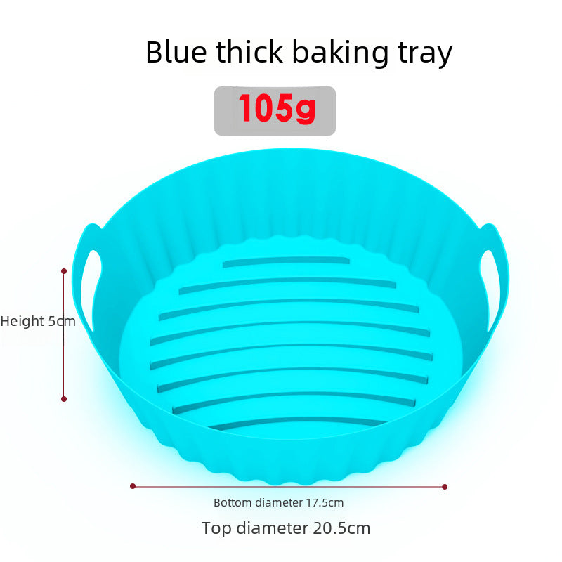 Round Air Fryer Accessories Air Fryer Ninja AF101 Air Fryer Silicone Baking Pan Lining