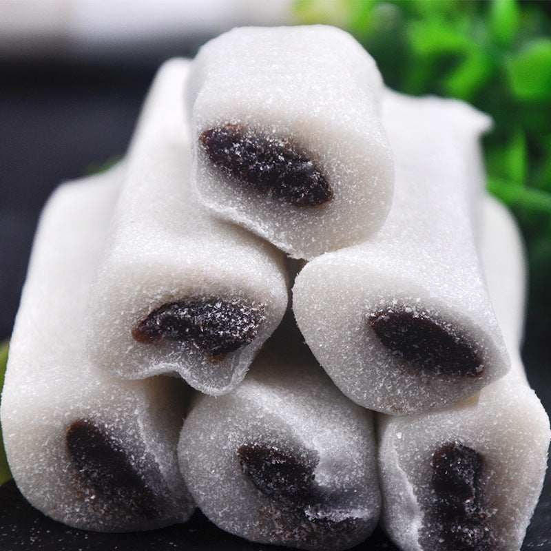 Old Shanghai Specialty Tiaotou Cake 300g Mochi Red Bean Glutinous Rice Ball Instant Pastry Snack Factory Direct Wholesale