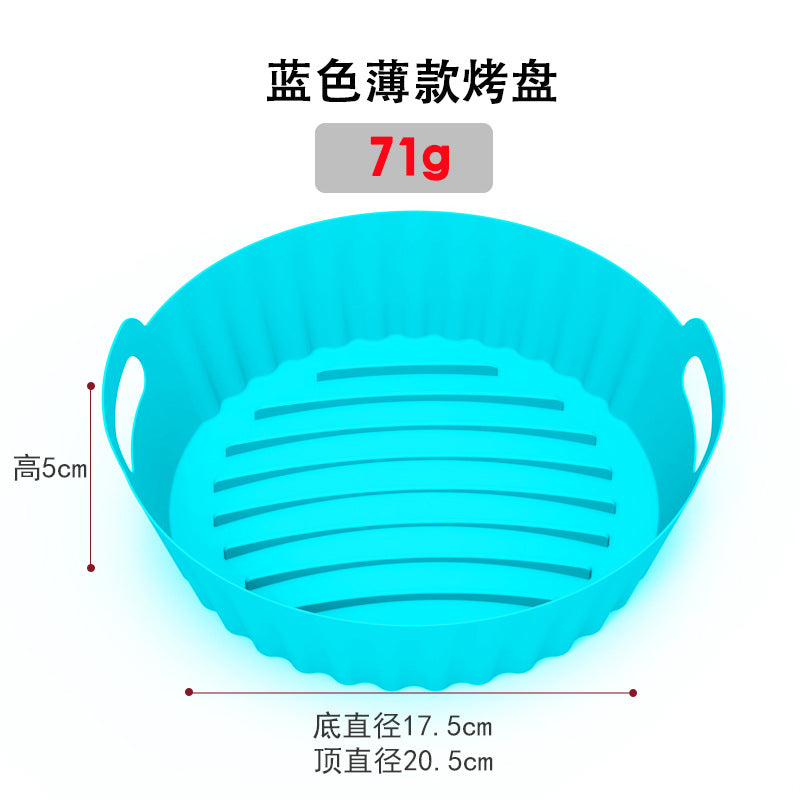 Round Air Fryer Accessories Air Fryer Ninja AF101 Air Fryer Silicone Baking Pan Lining