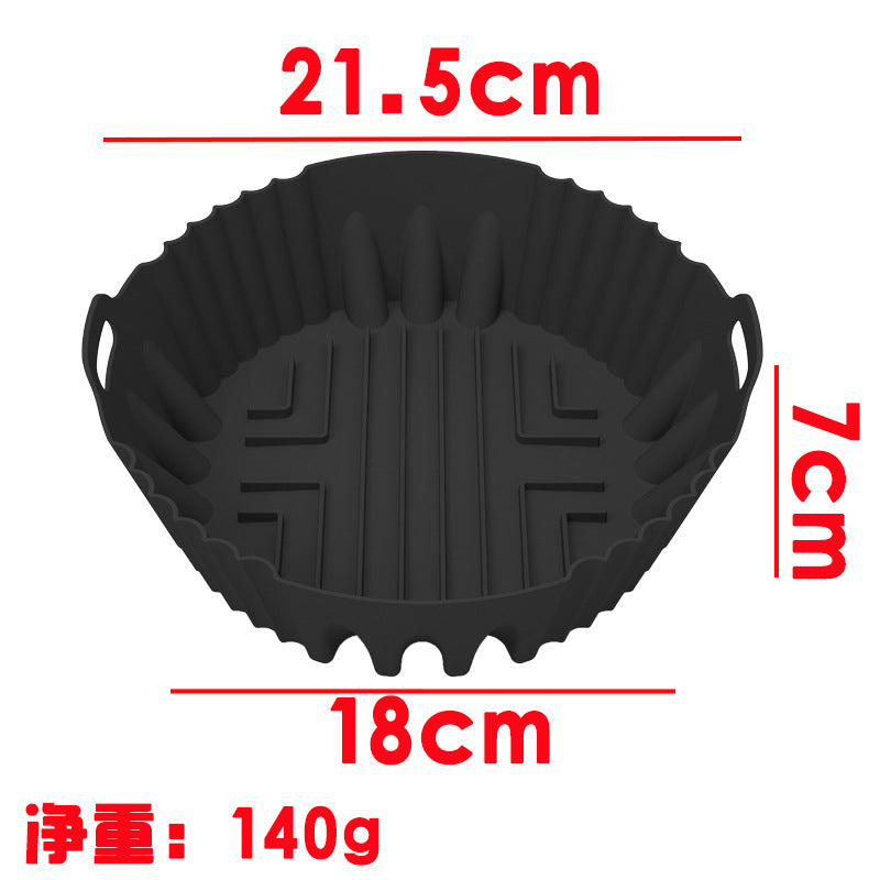 Round Air Fryer Accessories Air Fryer Ninja AF101 Air Fryer Silicone Baking Pan Lining