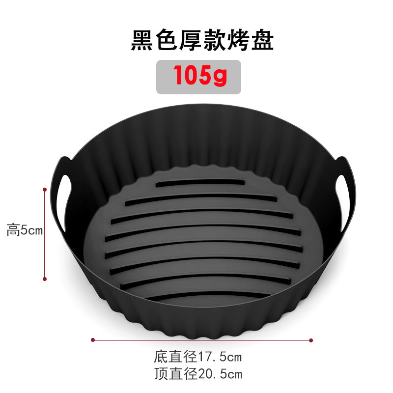 Round Air Fryer Accessories Air Fryer Ninja AF101 Air Fryer Silicone Baking Pan Lining