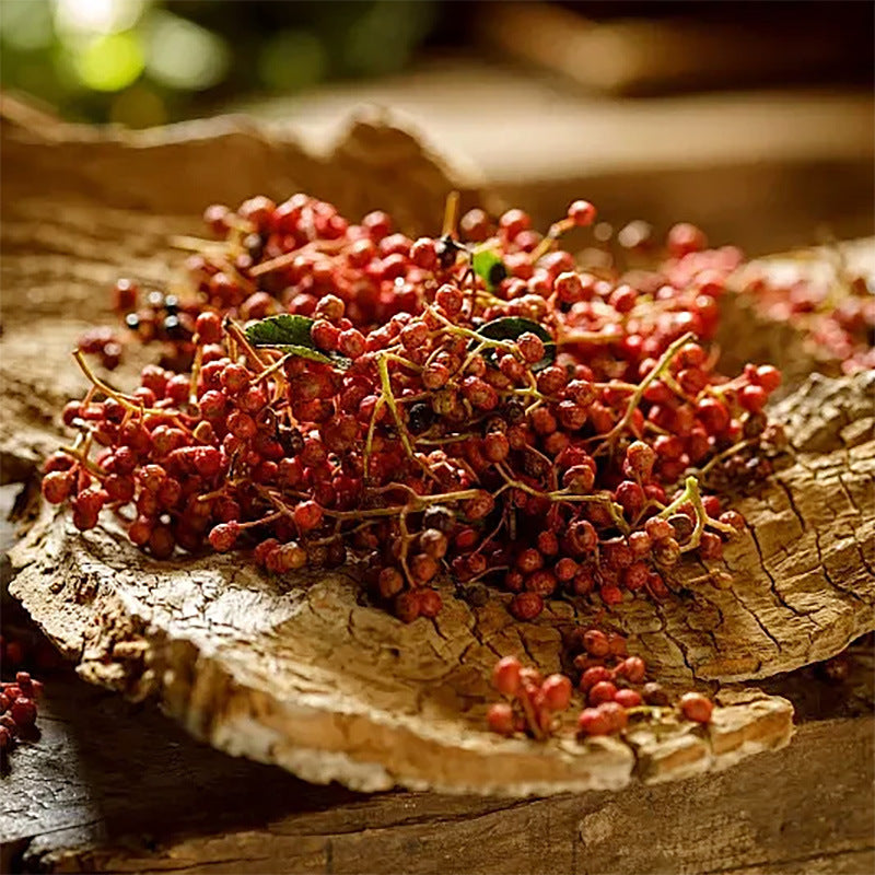 Sichuan pepper, big red robe, stir-fried stew, cold salad, hot pot, fragrant sesame seasoning, new plum blossom pepper, Sichuan pepper