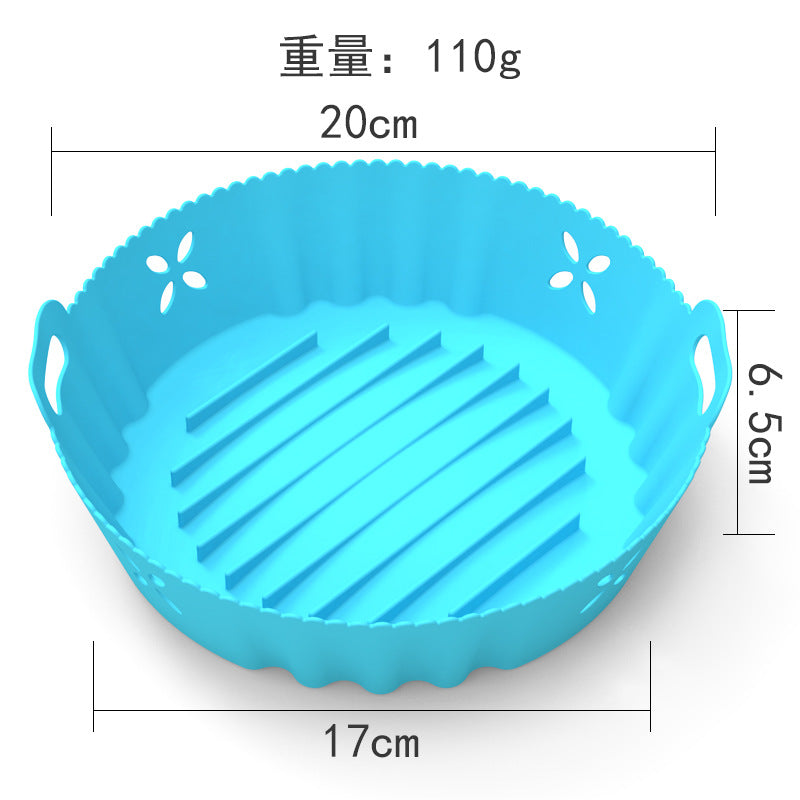 Round Air Fryer Accessories Air Fryer Ninja AF101 Air Fryer Silicone Baking Pan Lining