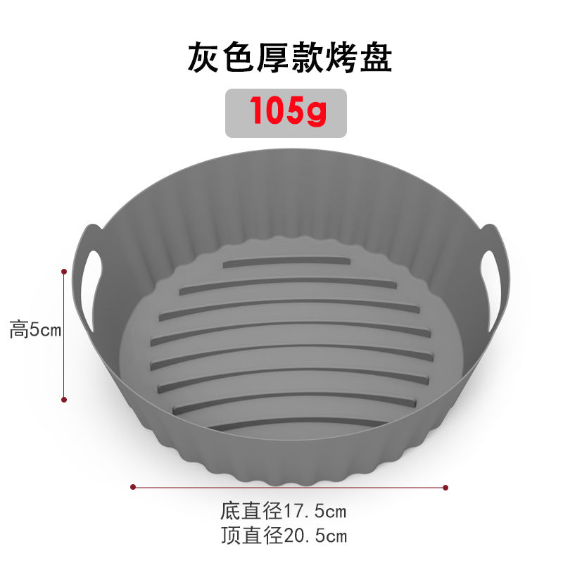 Round Air Fryer Accessories Air Fryer Ninja AF101 Air Fryer Silicone Baking Pan Lining