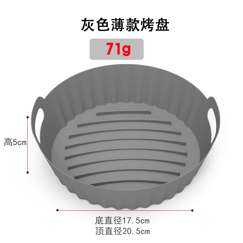 Round Air Fryer Accessories Air Fryer Ninja AF101 Air Fryer Silicone Baking Pan Lining