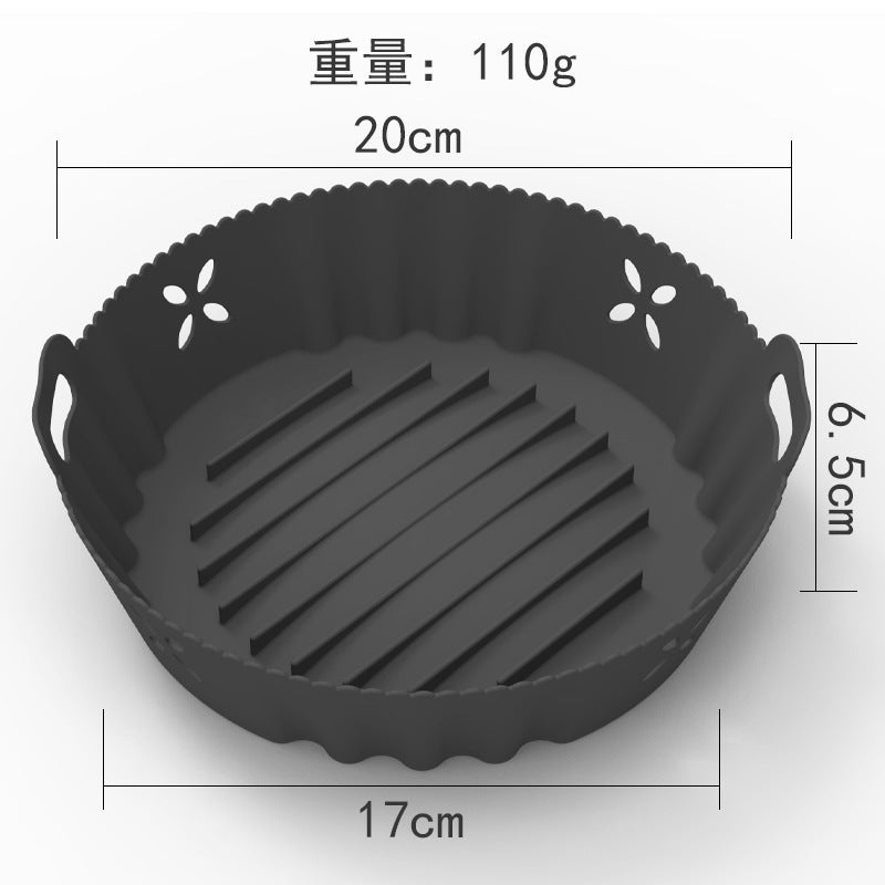 Round Air Fryer Accessories Air Fryer Ninja AF101 Air Fryer Silicone Baking Pan Lining