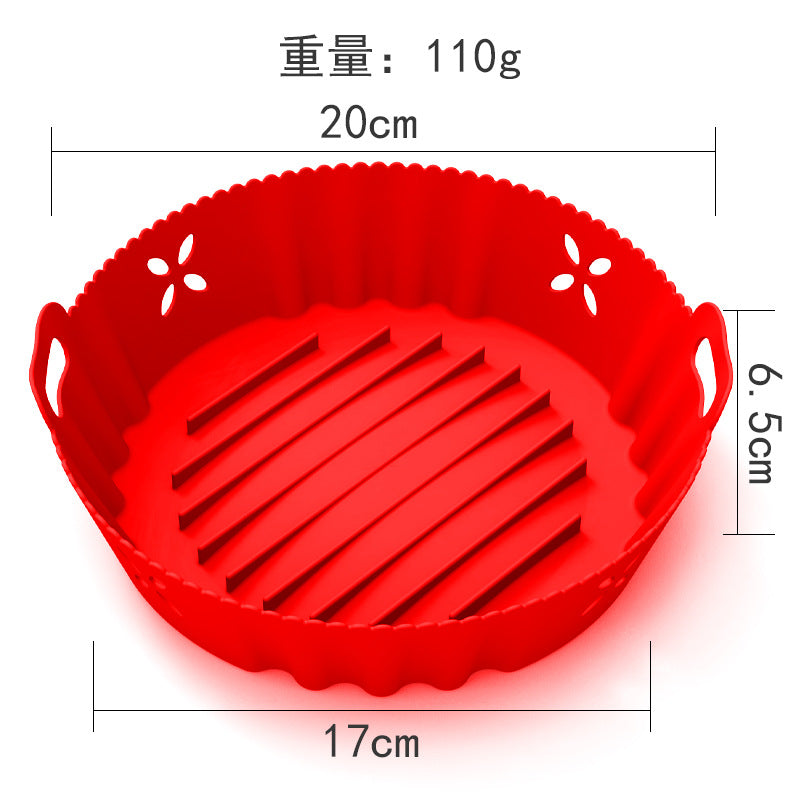 Round Air Fryer Accessories Air Fryer Ninja AF101 Air Fryer Silicone Baking Pan Lining