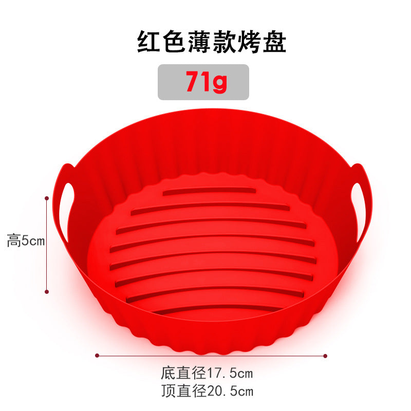 Round Air Fryer Accessories Air Fryer Ninja AF101 Air Fryer Silicone Baking Pan Lining