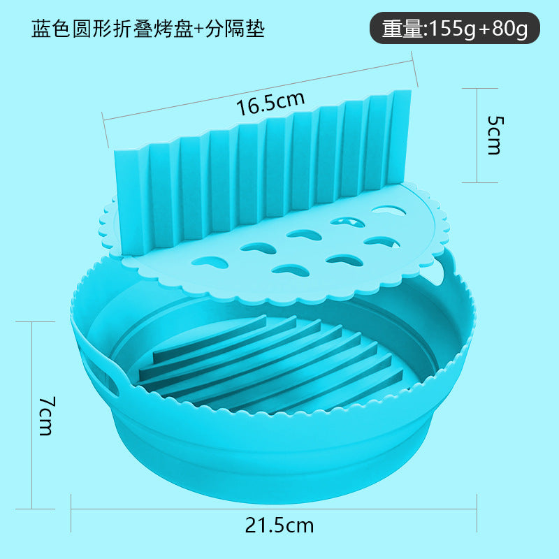 Round Air Fryer Accessories Air Fryer Ninja AF101 Air Fryer Silicone Baking Pan Lining