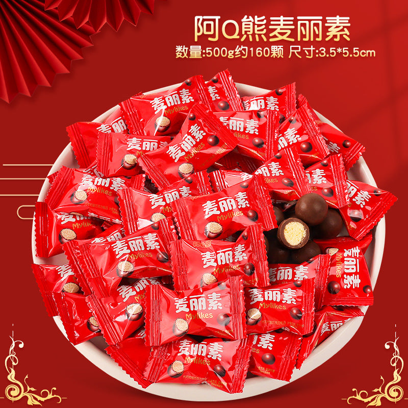 Candy Bulk Wholesale Wedding Candy Cake Fudge Chocolate Mixed Fruit Flavor Marshmallow Gift Box