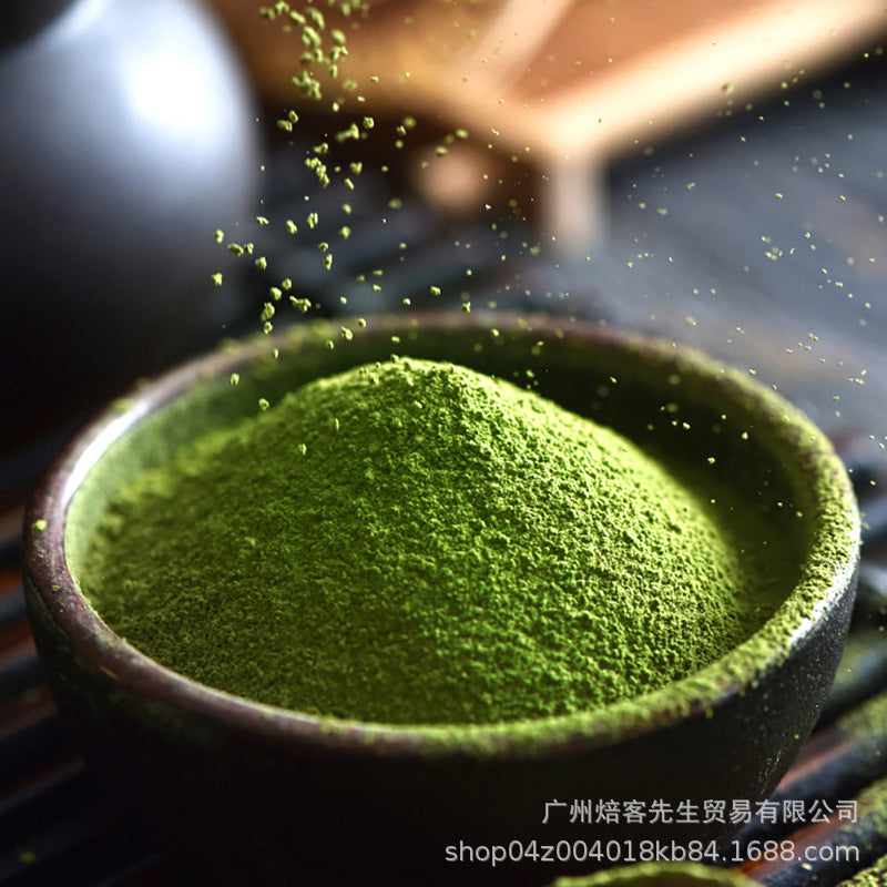 Zhanyi matcha powder 20g Japanese green tea powder edible baking cake milk tea shop snowflake crisp raw material decoration