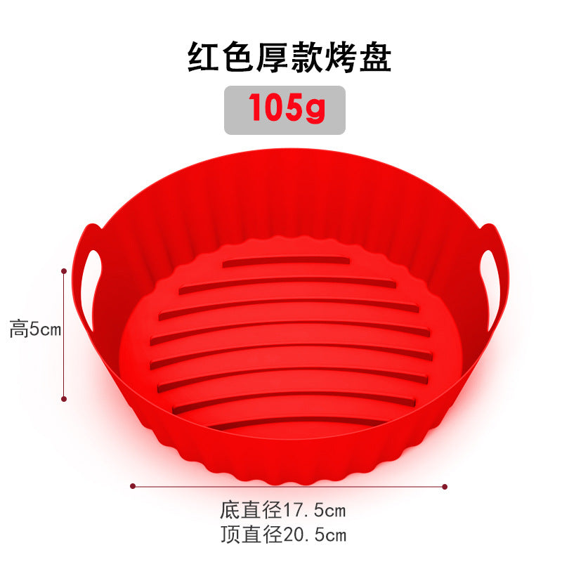 Round Air Fryer Accessories Air Fryer Ninja AF101 Air Fryer Silicone Baking Pan Lining