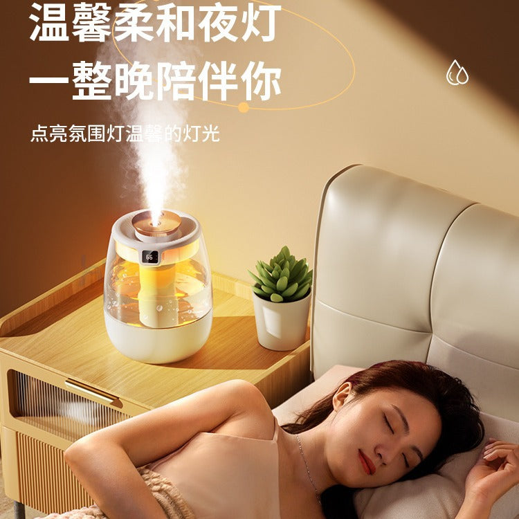 Desktop humidifier large capacity usb home bedroom office portable mini purifier air large fog volume