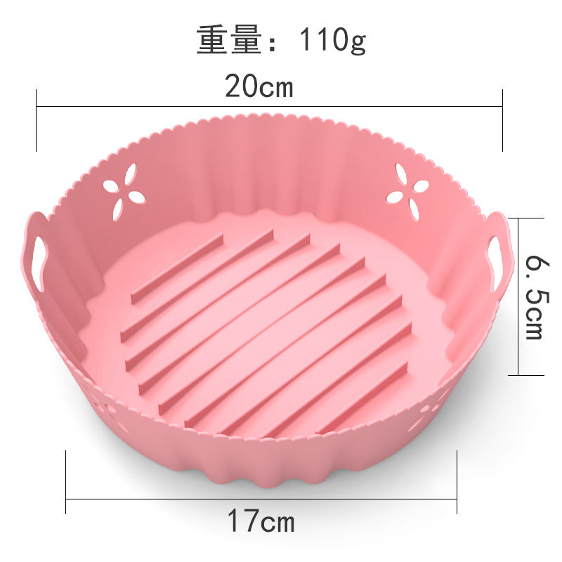 Round Air Fryer Accessories Air Fryer Ninja AF101 Air Fryer Silicone Baking Pan Lining