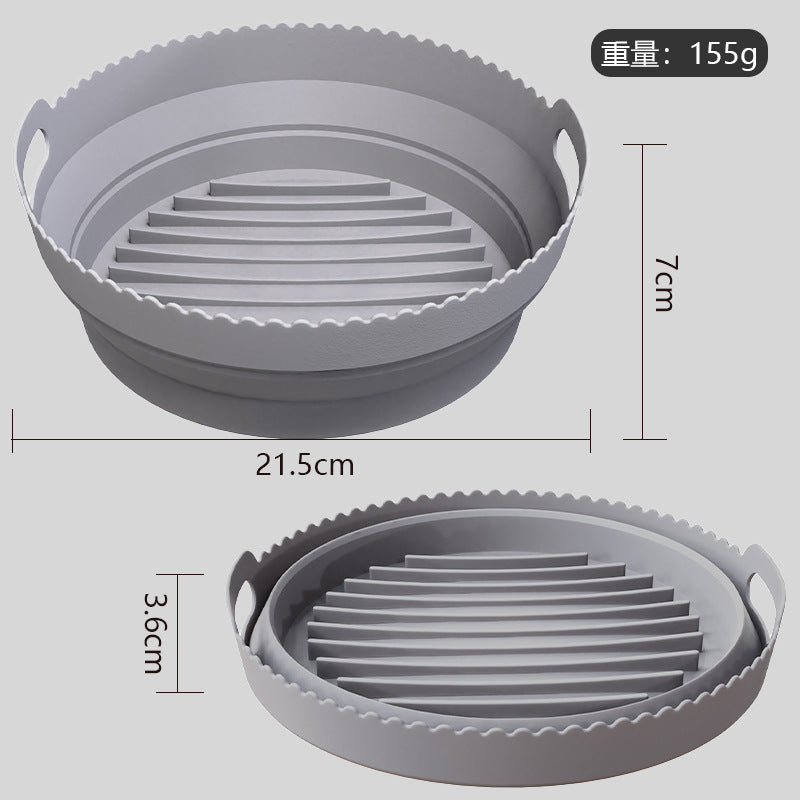 Round Air Fryer Accessories Air Fryer Ninja AF101 Air Fryer Silicone Baking Pan Lining