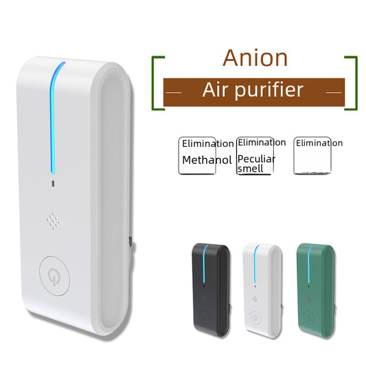 Negative ion air purifier for household dust removal, second-hand smoke removal, formaldehyde and odor removal cross-border exclusive for JHQ-12S