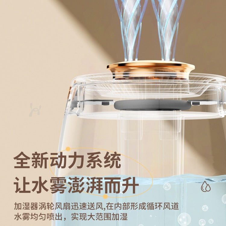 Desktop humidifier large capacity usb home bedroom office portable mini purifier air large fog volume