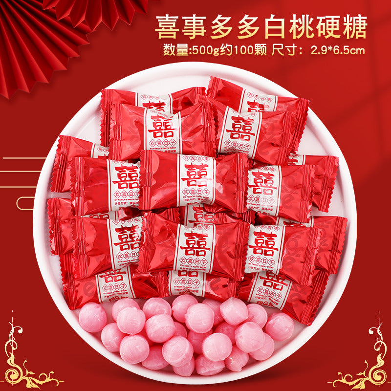 Candy Bulk Wholesale Wedding Candy Cake Fudge Chocolate Mixed Fruit Flavor Marshmallow Gift Box