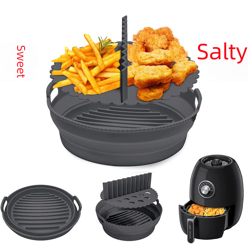 Round Air Fryer Accessories Air Fryer Ninja AF101 Air Fryer Silicone Baking Pan Lining