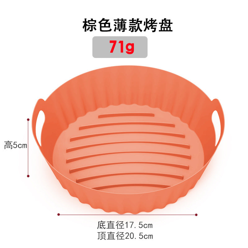 Round Air Fryer Accessories Air Fryer Ninja AF101 Air Fryer Silicone Baking Pan Lining